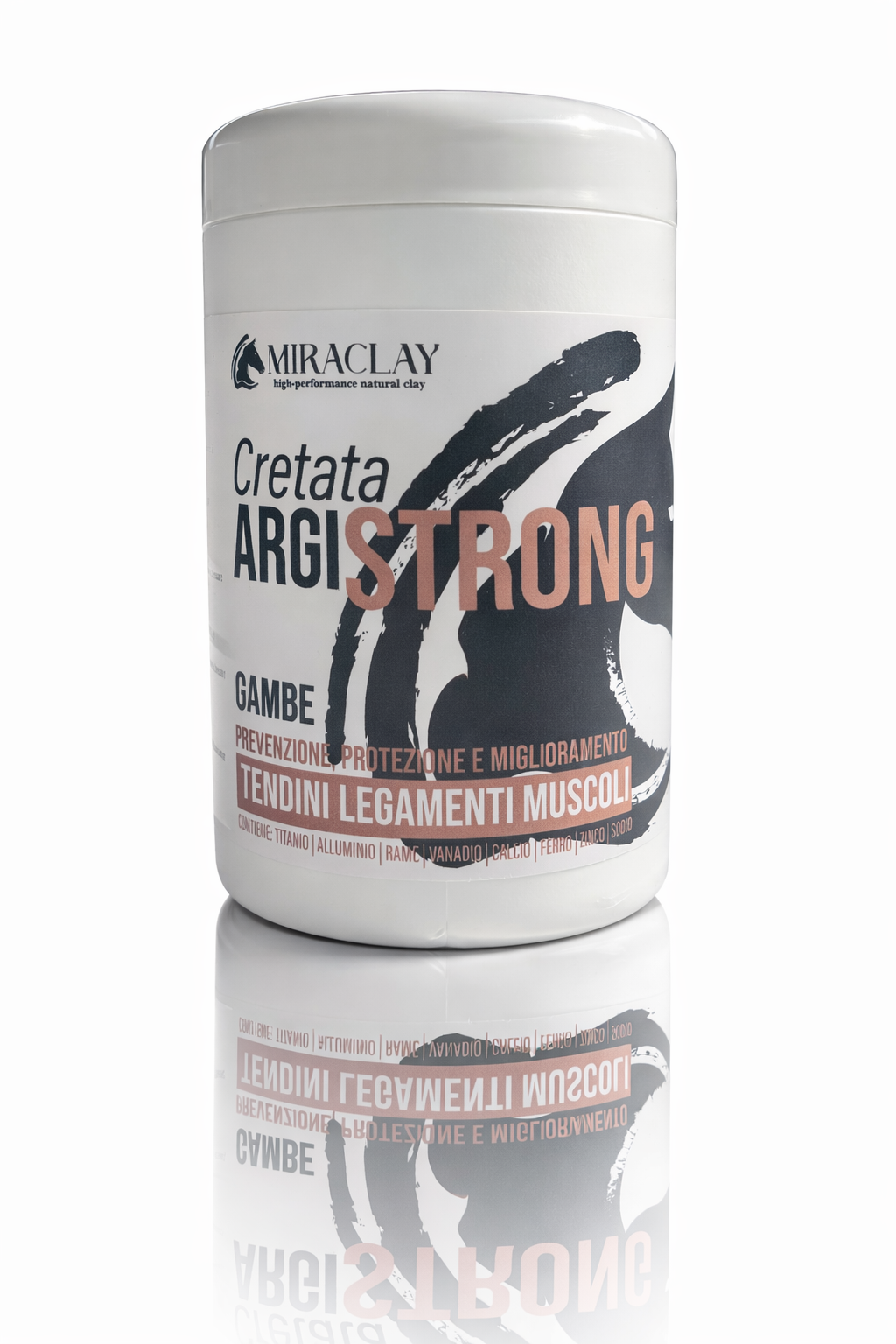 Cretata Cavalli Drenante Argistrong 1,5 kg – Argilla per Tendini e Gonfiori